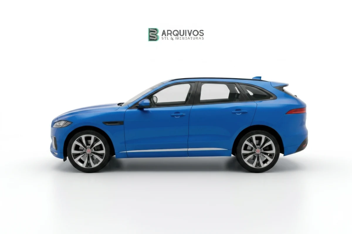 Modelo 3D STL - Jaguar F-Pace S 2020 — foto 3
